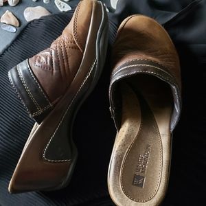 Brown rustic shoes